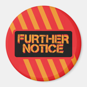 Imán Aviso adicional Tiras De Alerta Gfx