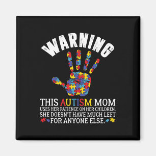 Imán Aviso De Este Autismo Que Mamá Usa La Paciencia En