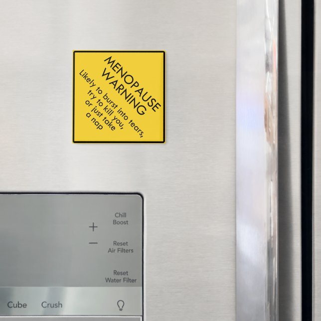 Imán Aviso de menopausia (In situ (nevera))