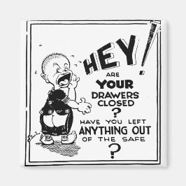 Imán Aviso de secreto de proyecto de Manhattan