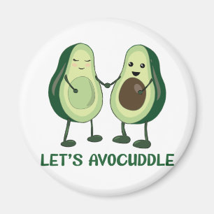 Imán Avocuddle - Funny Aguacate Pun