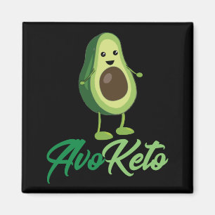 Imán Avoketo - Funny Keto Aguacate