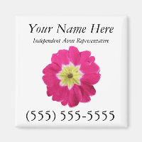 Avon Magnetic Business Card