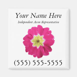 Imán Avon Magnetic Business Card
