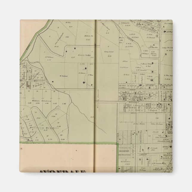 Imán Avondale, Ohio (Frente)