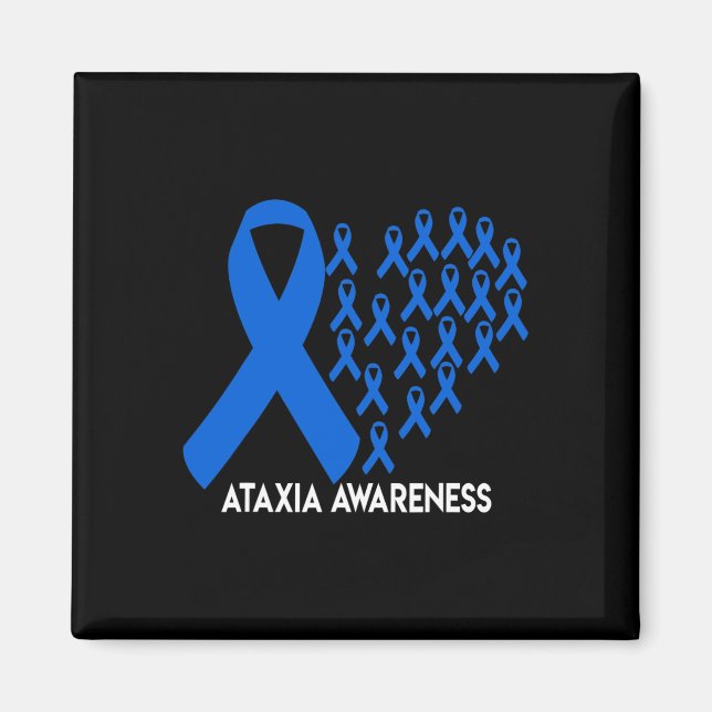 Imán Awareness Blue Ribbon Gift (Frente)