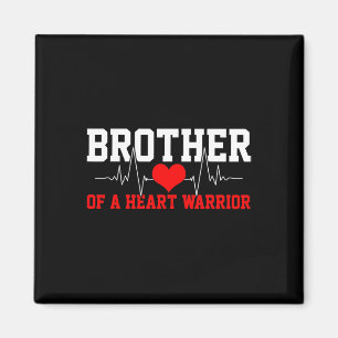 Imán Awareness Shirt Heartbeat Warrior Brother Gift