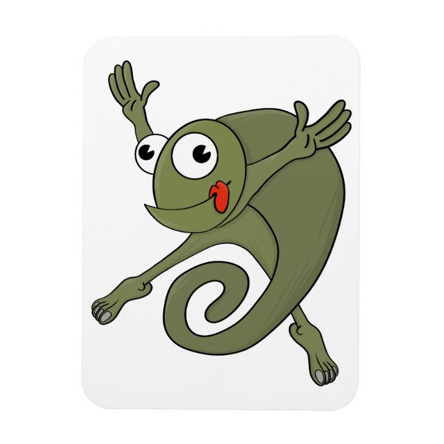 Imán Awesome Chameleon (Vertical)