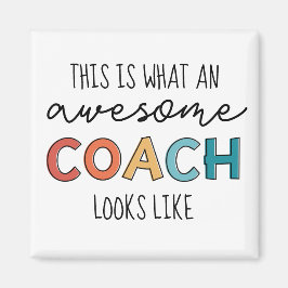 Imán Awesome Coach | Mejor entrenador de todos los tiem