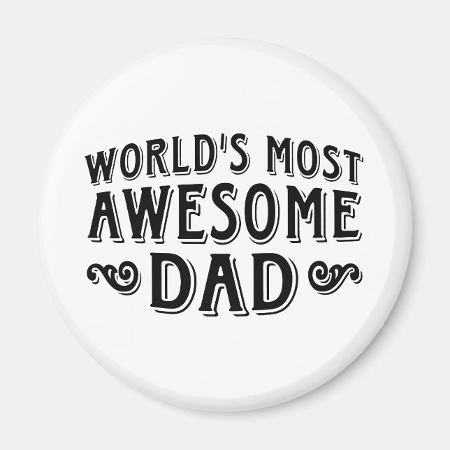 Imán Awesome Dad (Frente)