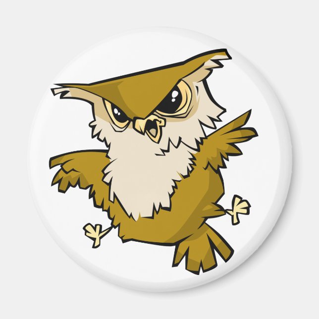 Imán Awesome Owl (Frente)