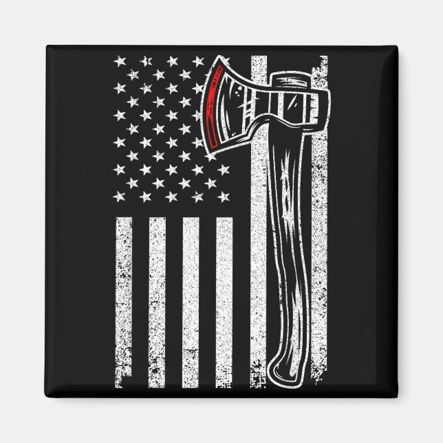 Imán Axe Throwing Novelty For Men Women Ax Thrower Axe  (Frente)