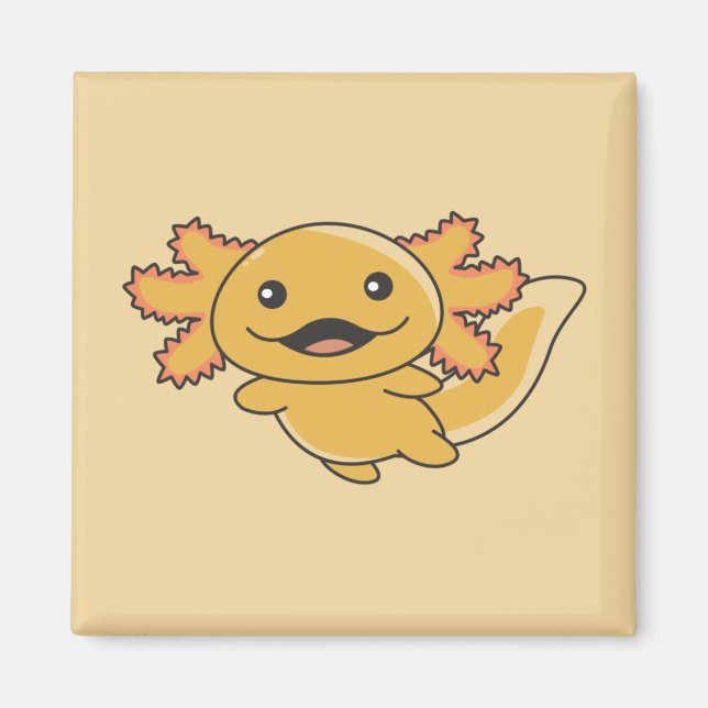 Imán Axolotl Different Types Of Axolotls Sweet Axolotl  (Frente)