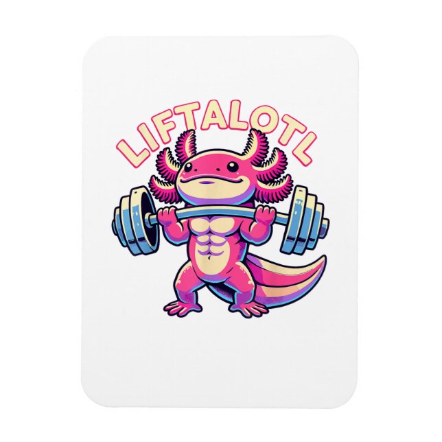 Imán Axolotl LIFTALOTL (Vertical)