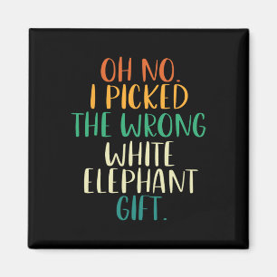Imán Ay No Elegí Los Regalos De Elefante Blanco Equivoc