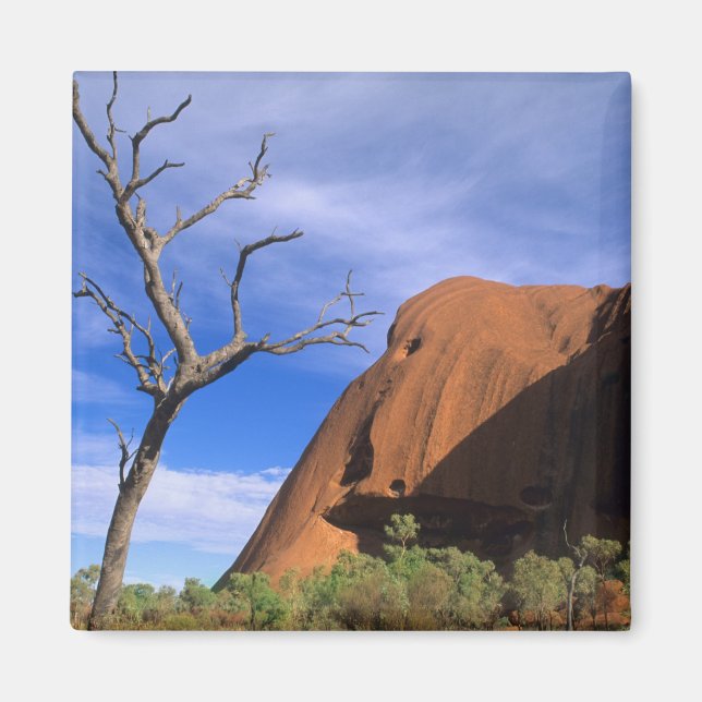 Imán Ayers Rock Uluru en el Outback Australia (Frente)