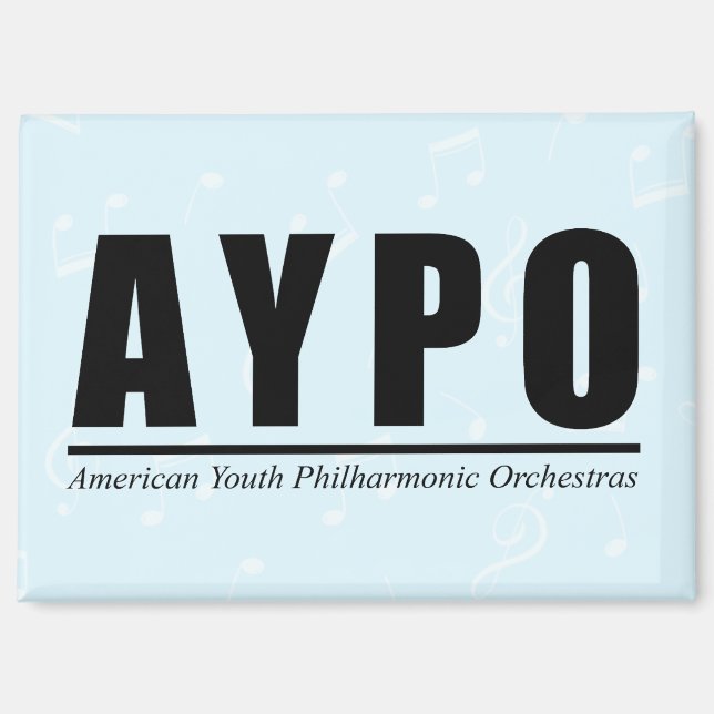 Imán AYPO 25-26 Season Limited Blue Background Magnet (Anverso)