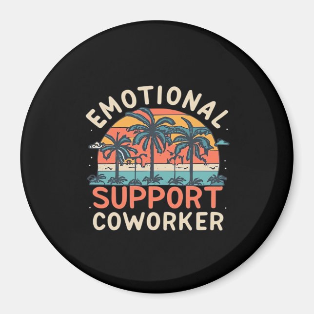 Imán Ayuda emocional Co-Worker Essential (Frente)