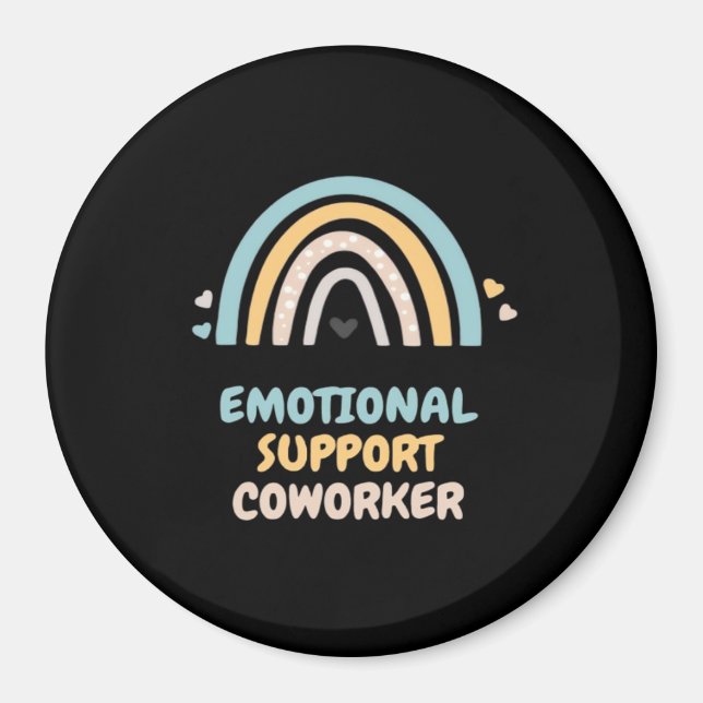 Imán Ayuda emocional Coworker Clásico Meme Viral y Chi (Frente)