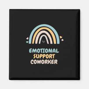 Imán Ayuda emocional Coworker Clásico Meme Viral y Chi
