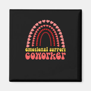 Imán Ayuda emocional Coworker Work Bestie Classic