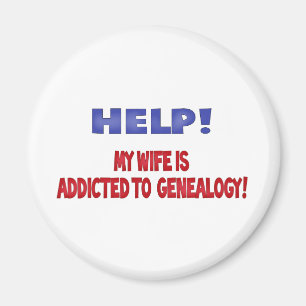 Imán ¡Ayuda! Envician a mi esposa a la genealogía