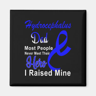 Imán Ayuda para padres de la cinta azul de papá