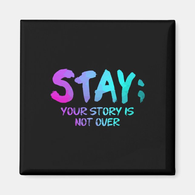 Imán Ayuda para prevenir el suicidio Ayuda para concien (Frente)