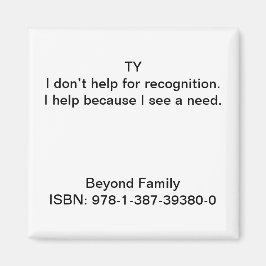 Imán Ayuda porque veo una necesidad.