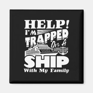 Imán Ayuda que estoy atrapado en un barco con mi famili