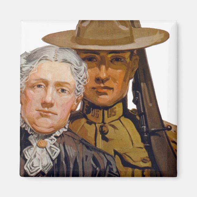 Imán Ayudas a mi hijo a ganar la guerra (Frente)