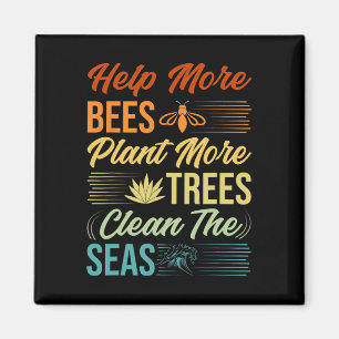 Imán Ayude A Que Más Abejas Planten Más Árboles A Limpi