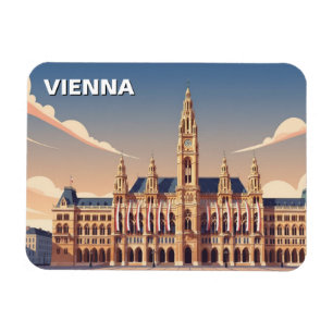Imán Ayuntamiento City Hall  Viena Austria Viajes