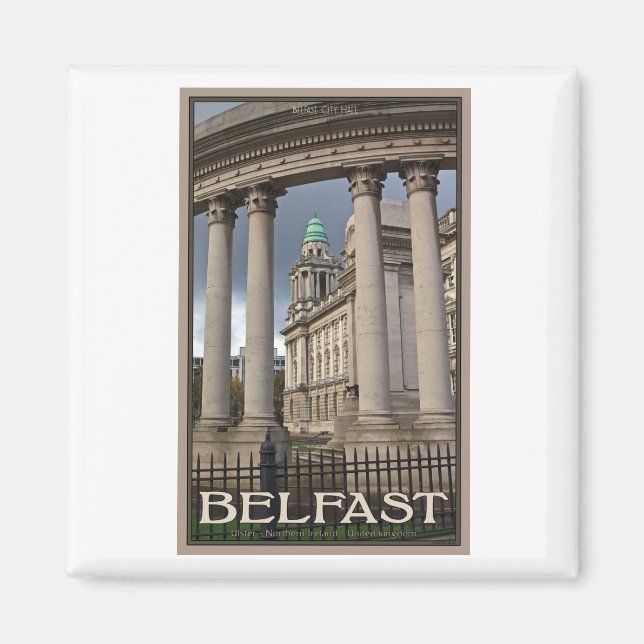 Imán Ayuntamiento de Belfast (Frente)