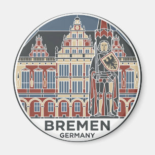 Imán Ayuntamiento de Bremen y Roland Alemania