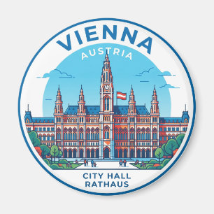 Imán Ayuntamiento de la Ciudad de Austria