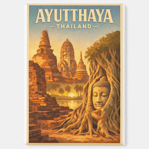 Imán Ayutthaya, Tailandia, en un estilo retro atemporal