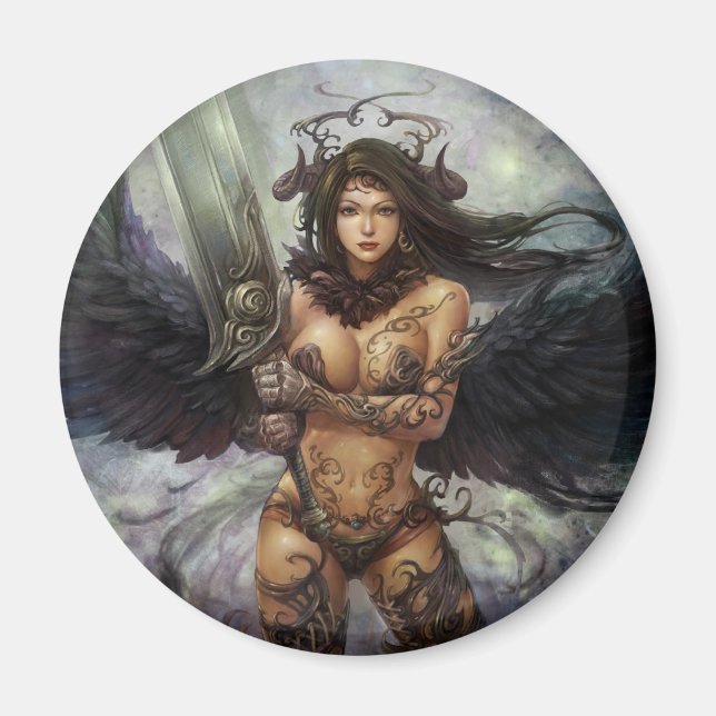 Imán Azmodeus Dark Angel "Sunilda", Magnet (Frente)