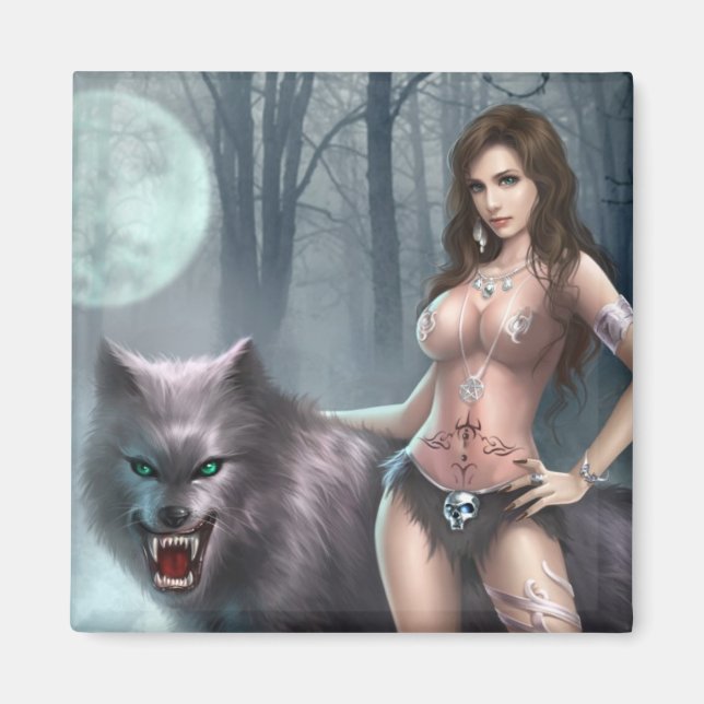 Imán Azmodeus Lycan Queen, Magnet (Frente)