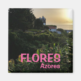 Imán Azores: Flores Panoramic Kitchen Magnet