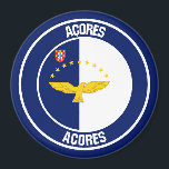 Imán Azores Round Emblem<br><div class="desc">Azores Round Emblem</div>
