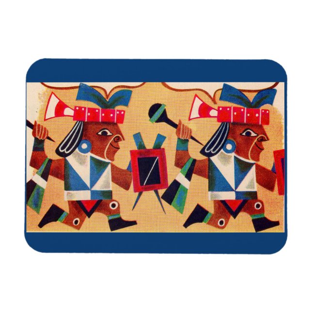Imán Azteca Aztecs (Horizontal)