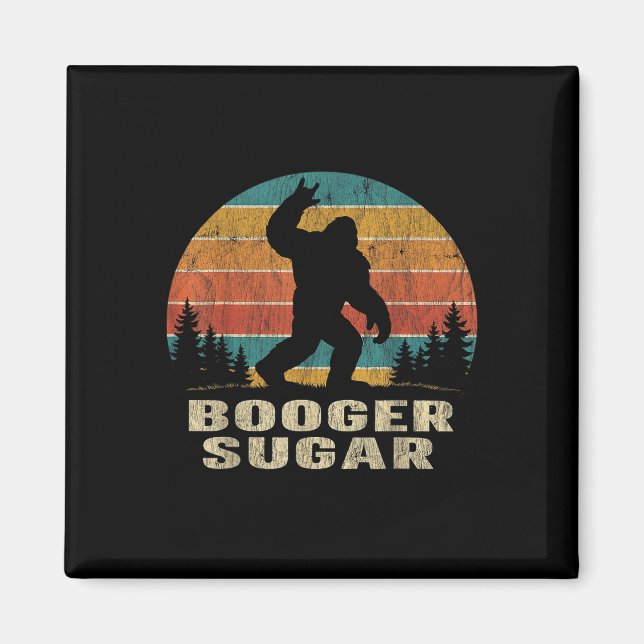 Imán Azúcar de moco Sasquatch Meme divertido  (Frente)