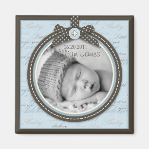 Imán azul 2 de la foto de los dedos del pie