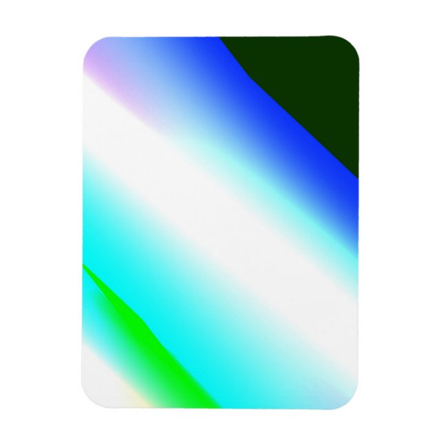 Imán Azul arcoiris de textura abstracta patrón arte t (Vertical)