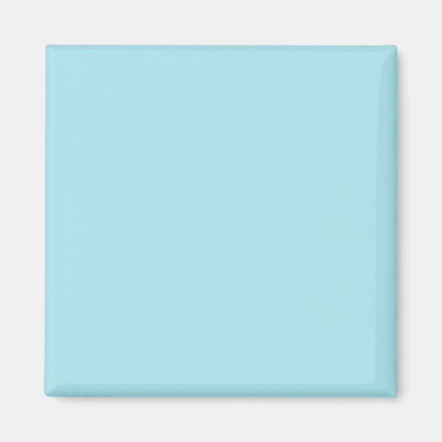 Imán Azul Blizzard (color sólido) (Frente)