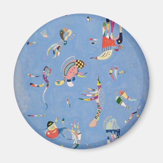 Imán Azul cielo (Frente)