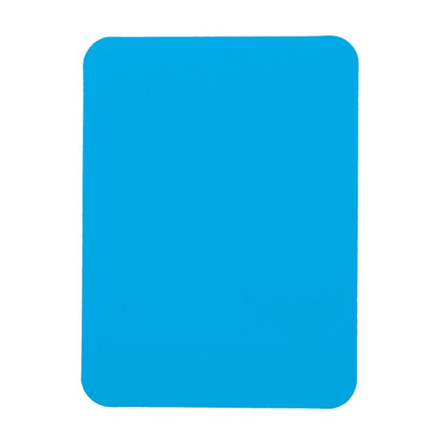 Imán Azul Cielo #00B0EF, Azul Bola (Vertical)