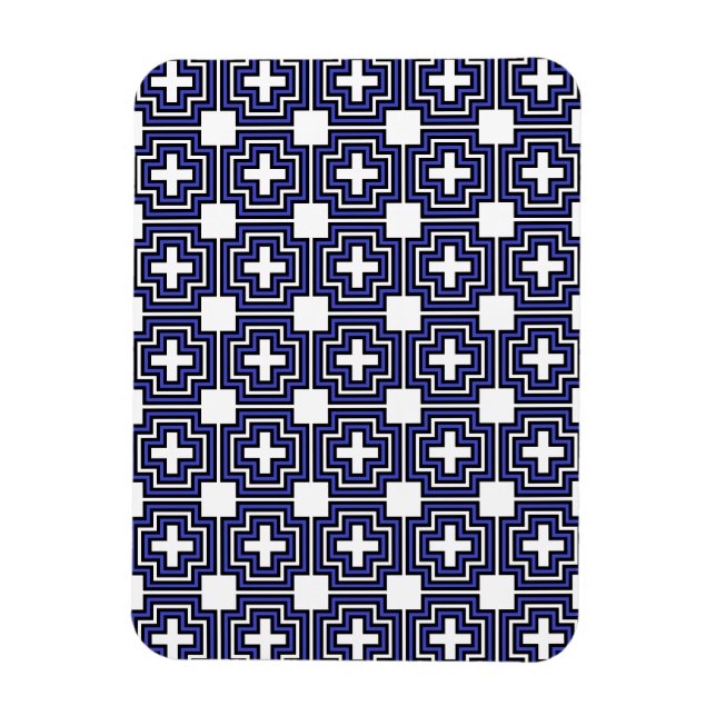 Imán Azul de C&S (Vertical)