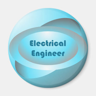 Imán Azul de ingeniero eléctrico
